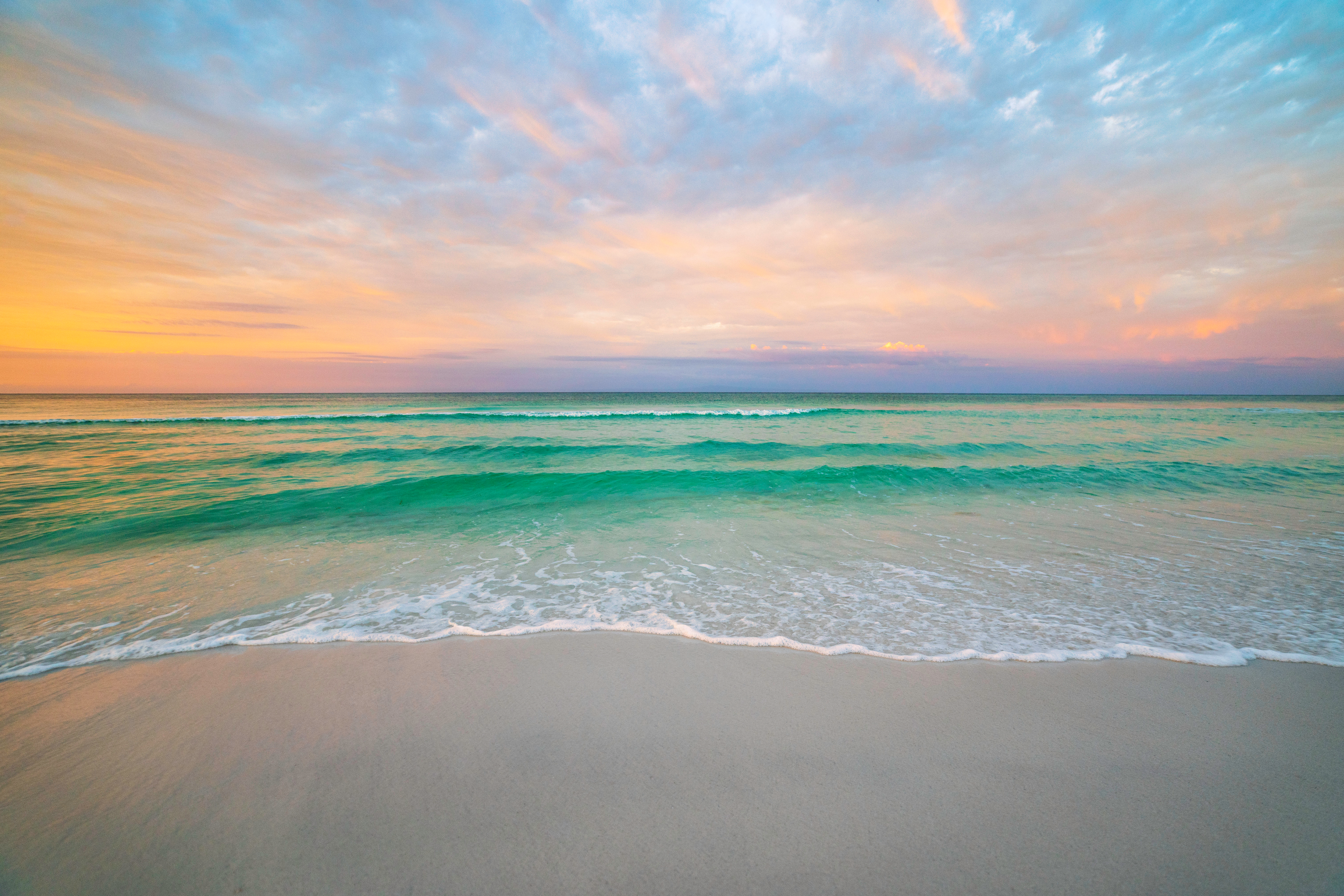 Destin, Florida during morning sunrise