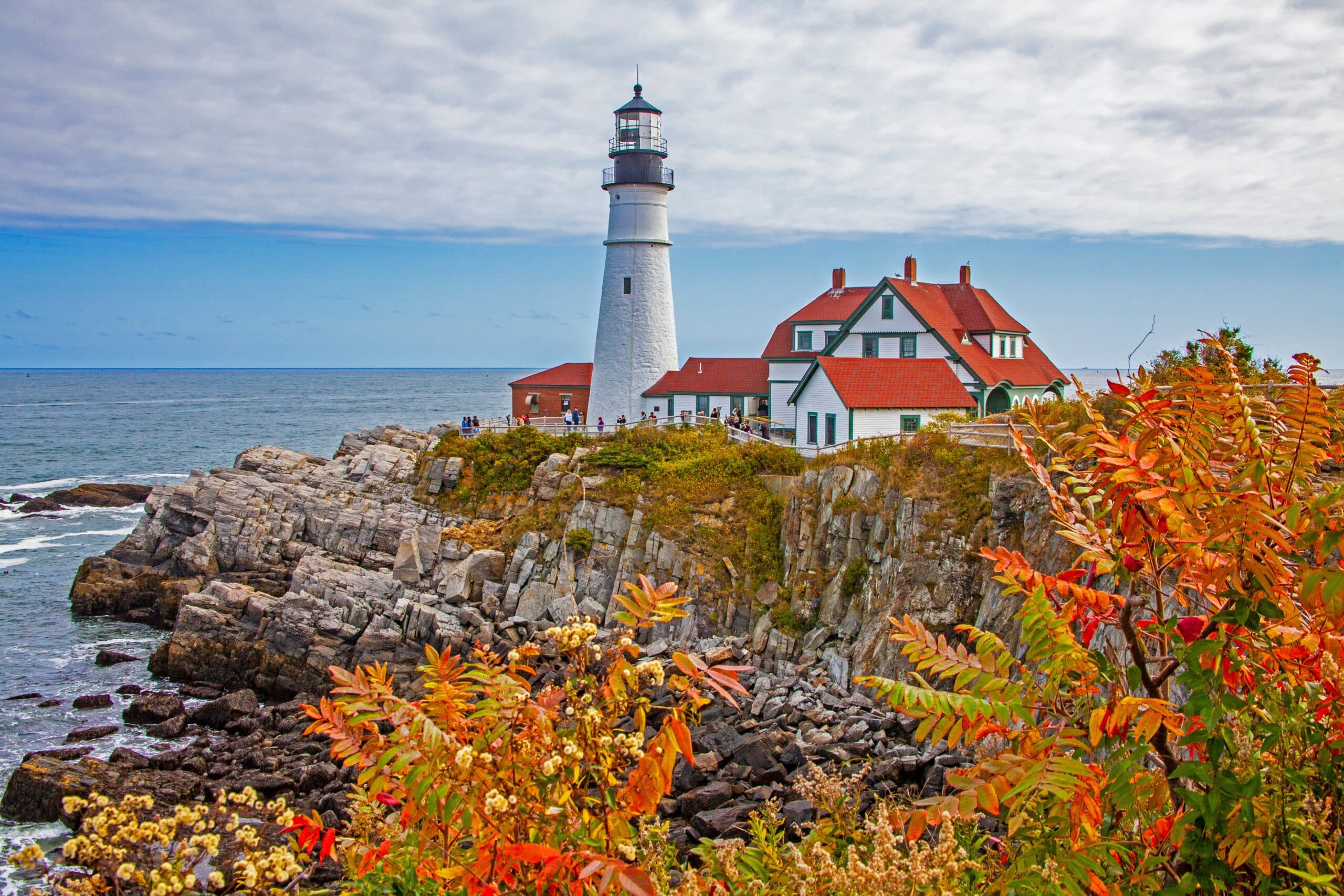 Cape Elizabeth, Portland Head Lighthouse, Maine, USA