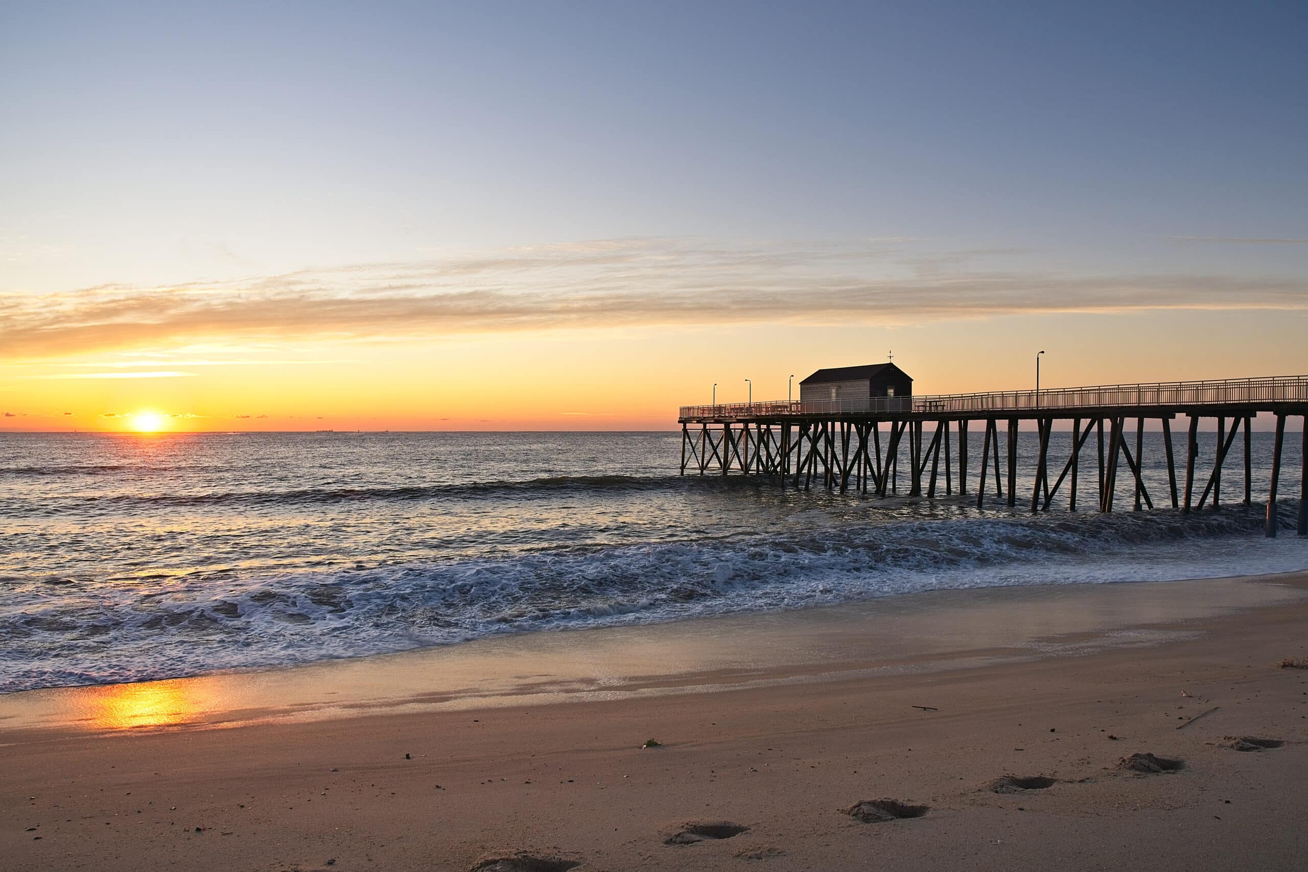Sunrise Photo at New Jersey Shore